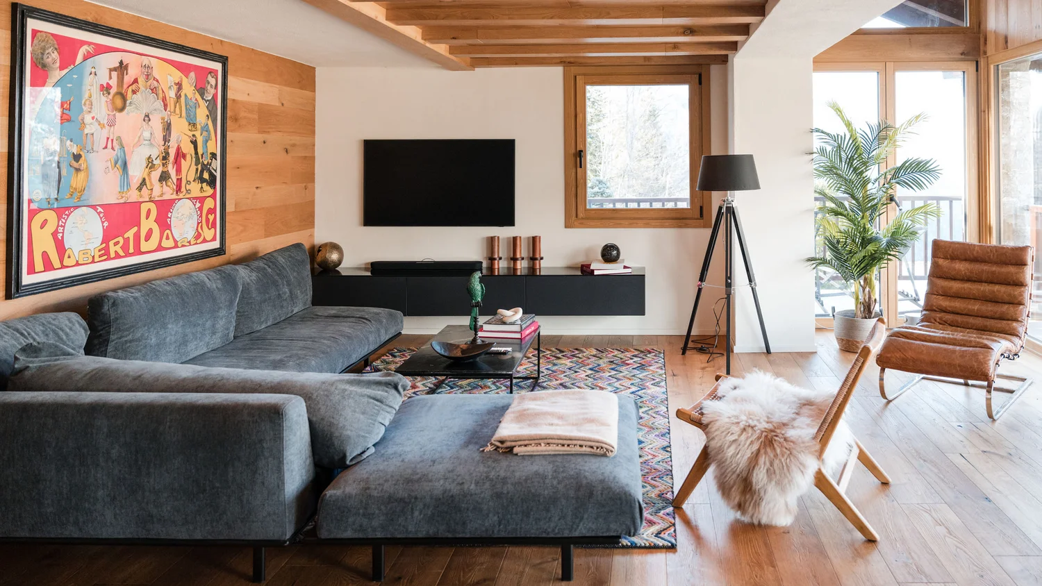 Chalet Snøstorm in Valle d’Aosta: stile nordico e vista mozzafiato