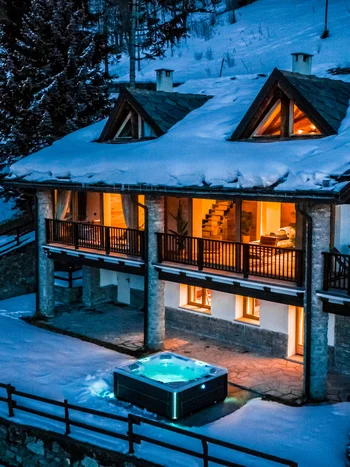 Chalet Snøstorm in Valle d’Aosta: stile nordico e vista mozzafiato