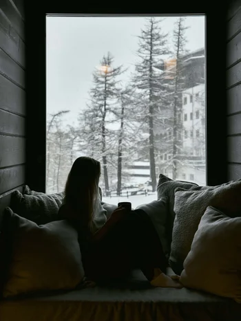 Gli spazi e lo spa dello Chalet Il Gufo: puro design