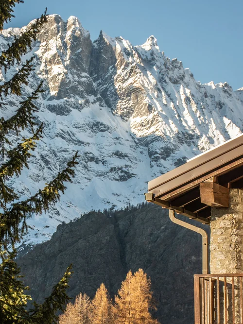 Chalet Snøstorm in Valle d’Aosta: stile nordico e vista mozzafiato