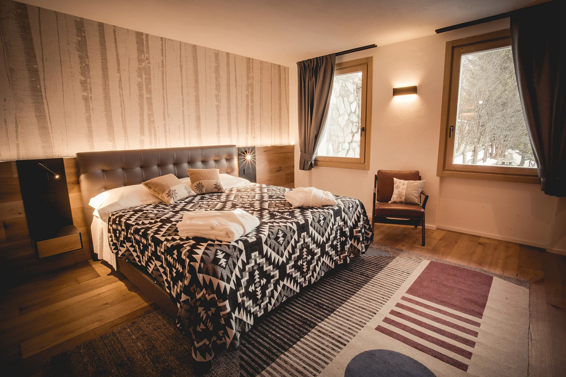 Chalet Snøstorm in Valle d’Aosta: stile nordico e vista mozzafiato