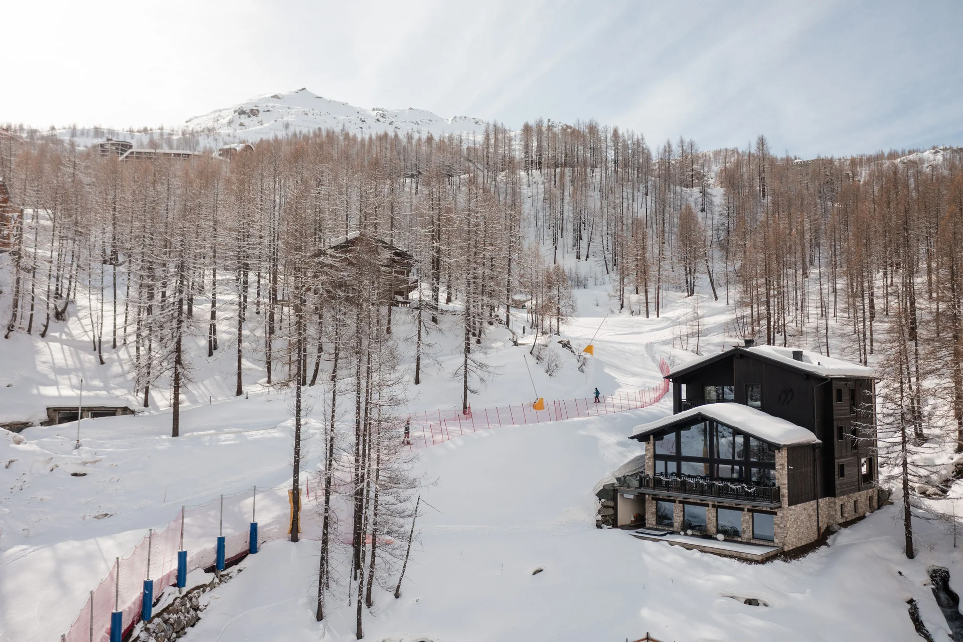 Chalet Il Gufo a Cervinia: un angolo di paradiso nel bosco