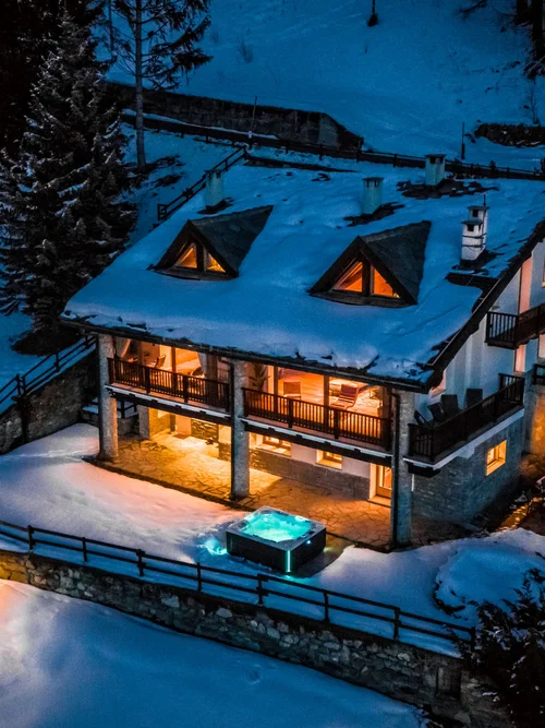 Chalet Snøstorm in Valle d’Aosta: stile nordico e vista mozzafiato